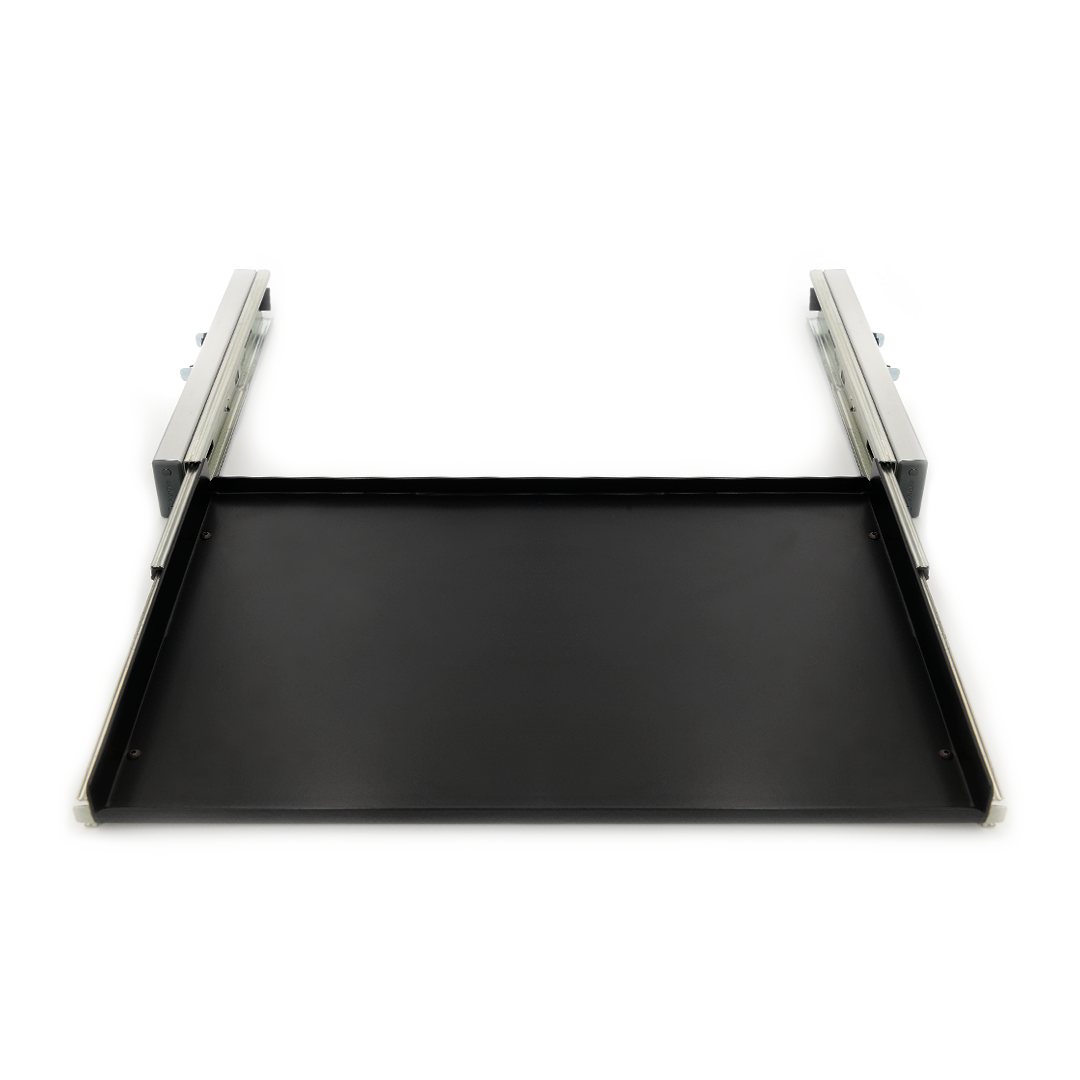 Retractable tray